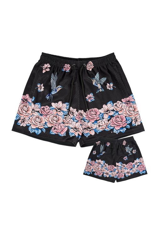 YoungLA 141 The Block Party Shorts Hummingbird Nest | 15846-HOPV