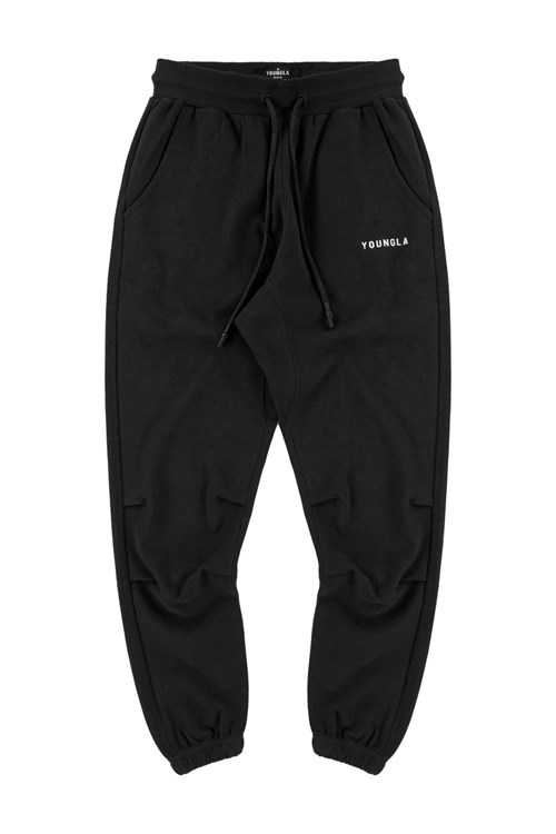 YoungLA 210 Kick-Back Joggers Schwarz | 86251-GRMC