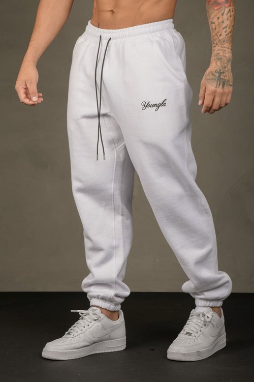 YoungLA 211 For Him Joggers Weiß | 12986-UABC