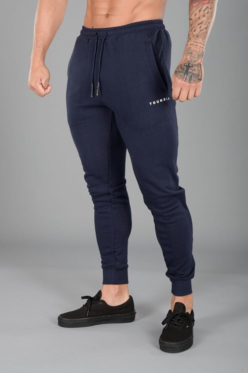 YoungLA 213 Elite Joggers Navy | 13792-RCKA