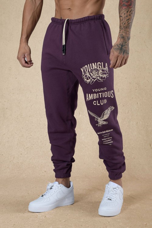 YoungLA 233 The Immortal Joggers Fall 22" Plum Perfect | 68713-OQNI