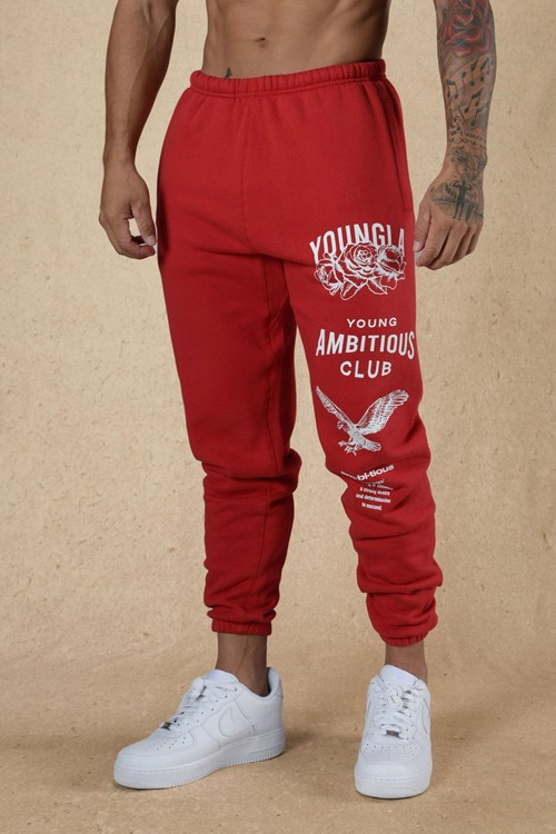 YoungLA 233 The Immortal Joggers Fall 22" Rot | 70324-TYMD