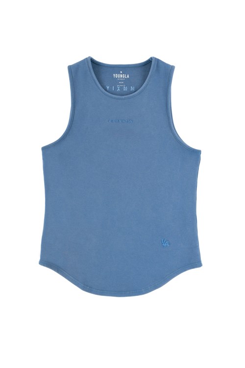 YoungLA 301 EXCELLENCE Tanks Blau Waschen | 40785-VNWX