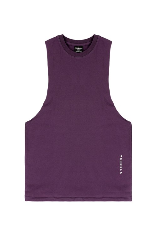 YoungLA 317 Delt Tanks Lila | 67314-LWRG