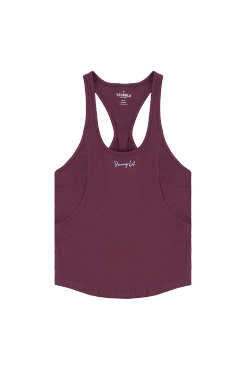 YoungLA 333 Aesthetics Stringers Plum | 26753-ZBRF