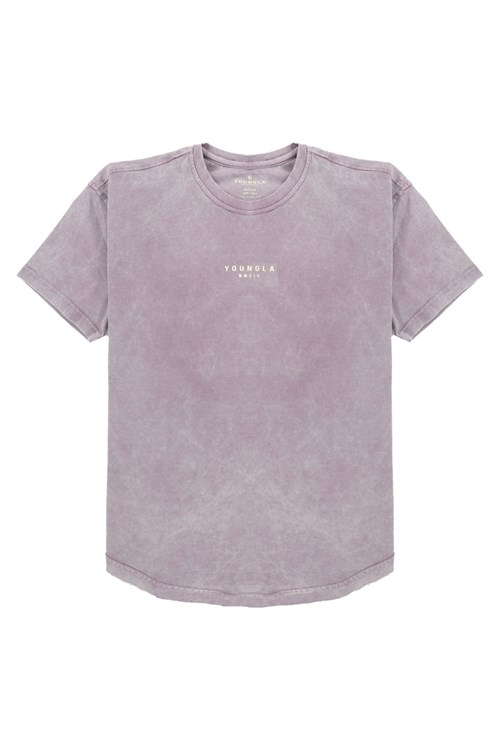 YoungLA 405 Tee Wavy Kollektion Lavendel Waschen | 69213-RHQC