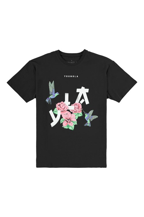 YoungLA 433 The Zen Tees Schwarz | 51603-UQCW