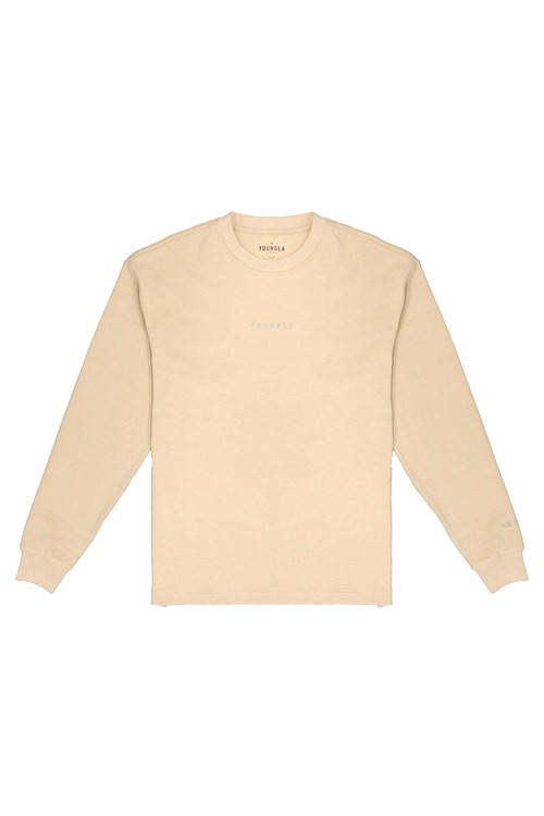 YoungLA 450 Cloud Foam Long Sleeves Beige | 19250-JRAC