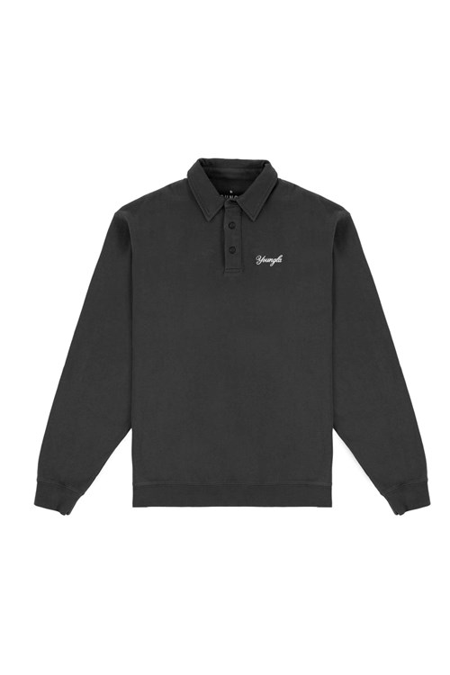 YoungLA 517 The Modern Polo Schwarz | 98472-HXPT