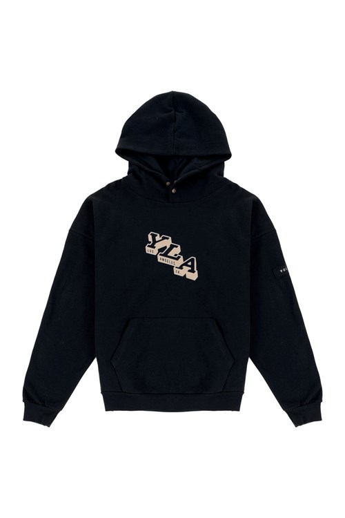 YoungLA 551 Campus Hoodies Schwarz | 18679-OENY