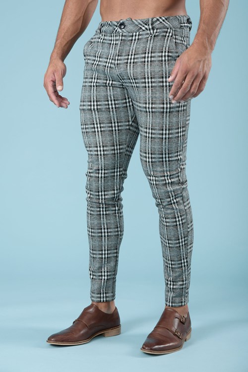 YoungLA 614 Dapper Kleider Pants Grau | 78134-LDYZ