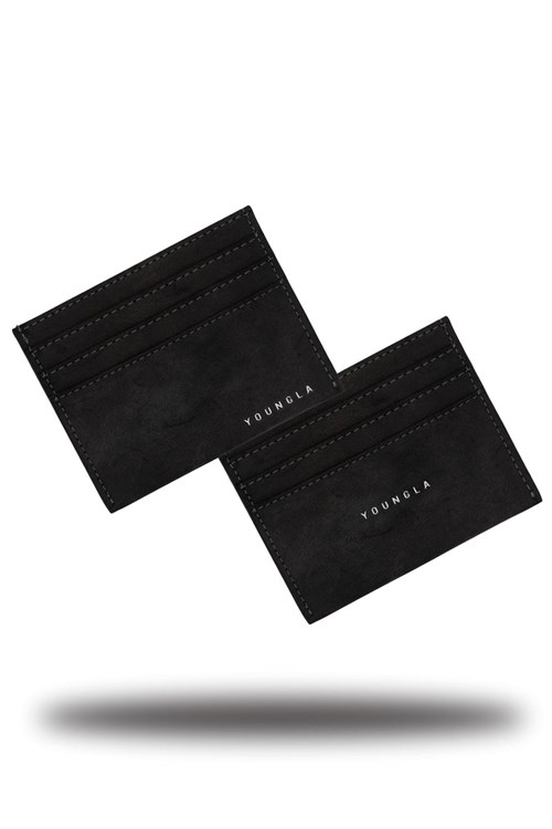 YoungLA 725 Executive card holder Schwarz | 28175-DJAO