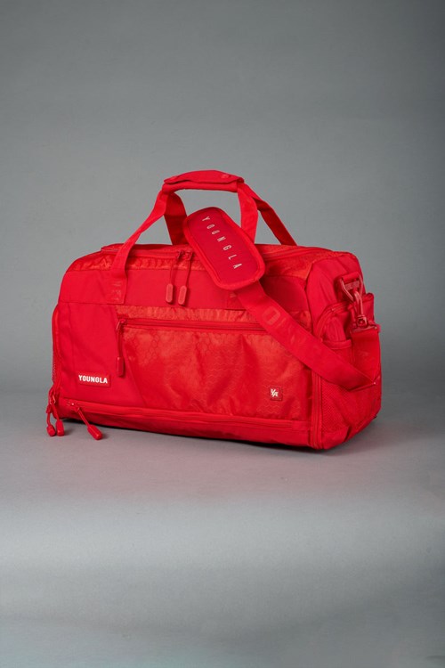 YoungLA 740 Elite Duffle Bags Rot | 69503-UIEW