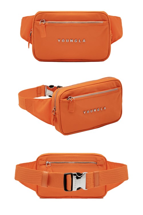 YoungLA 751 Luxsential Fanny Packs Orange | 52941-FDPW