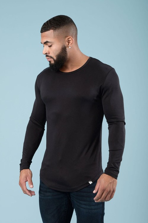 YoungLA 807 UltraFlex Longsleeves Schwarz | 82659-JELX