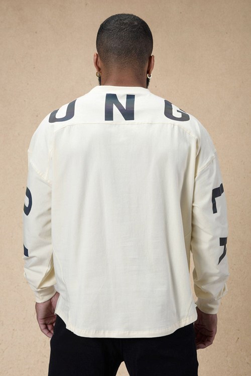 YoungLA 820 Ultralight Arc Longsleeves Off-White | 21398-ISQJ