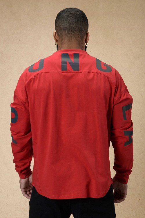 YoungLA 820 Ultralight Arc Longsleeves Rot | 84792-ZSVE