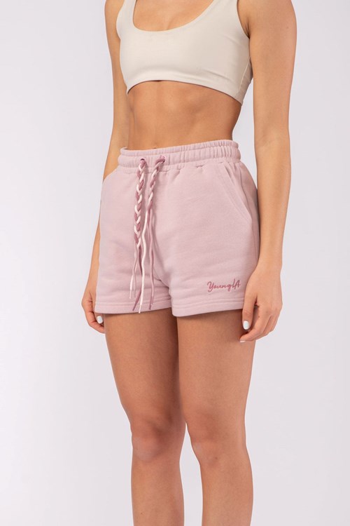 YoungLA W107 Triple String Shorts Rosa | 63821-UPSE